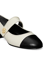 Cap-Toe Mary Jane Ballet Flats