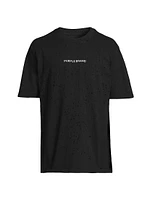 Logo Cotton Crewneck T-Shirt