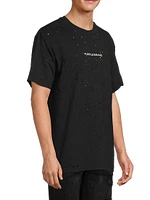 Logo Cotton Crewneck T-Shirt