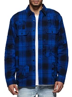 Plaid Cotton Flannel Shirt