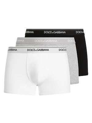 3-Pack Stretch Cotton Boxers