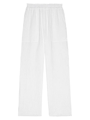 Leon Crop Pull-On Pants