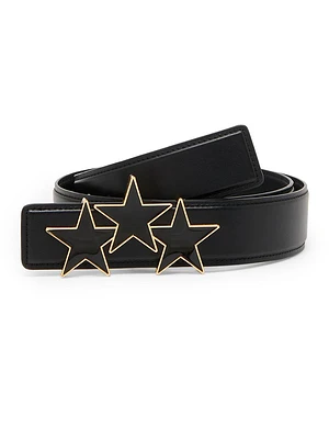 3-Star Leather Belt