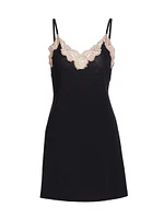 Imagine Lace Jersey Slip Minidress