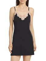 Imagine Lace Jersey Slip Minidress
