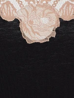 Imagine Lace Jersey Slip Minidress