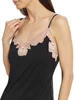 Imagine Lace-Jersey Pajamas