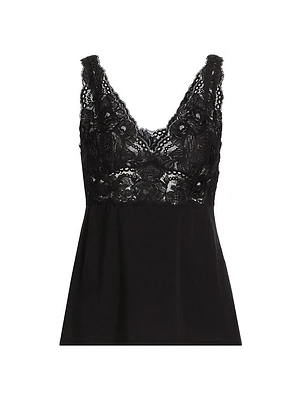 Imagine Jersey-Lace Camisole