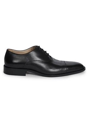 Crown Leather Oxfords
