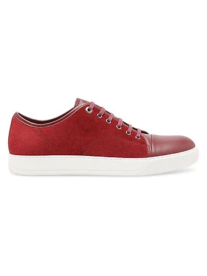 DBB1 Leather and Suede Sneakers