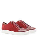 DBB1 Leather and Suede Sneakers