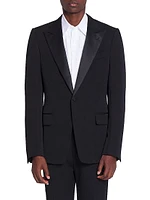 Satin Collar Tuxedo Jacket