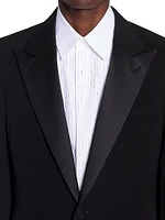 Satin Collar Tuxedo Jacket