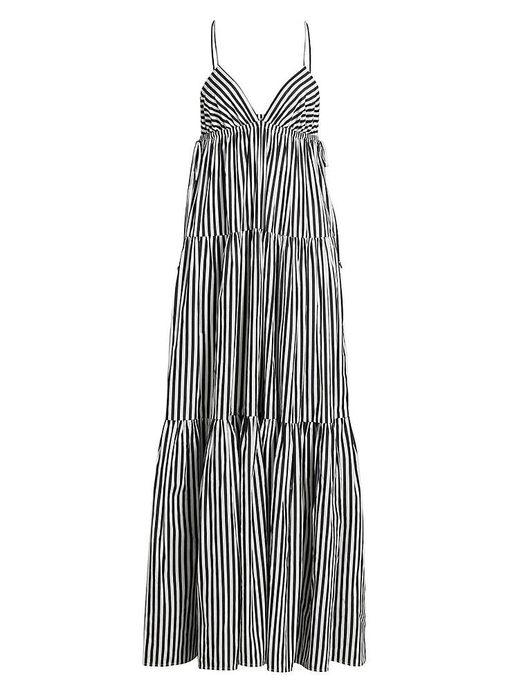 Jalen Striped Maxi Dress