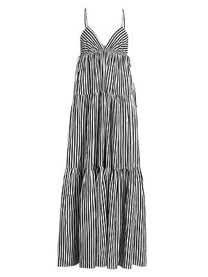 Jalen Striped Maxi Dress