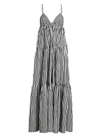 Jalen Striped Maxi Dress