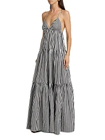 Jalen Striped Maxi Dress