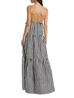 Jalen Striped Maxi Dress