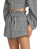 Mira Striped Shorts