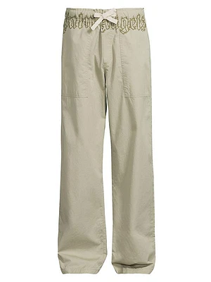 Logo Relaxed-Fit Pants