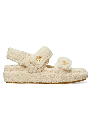 KiraSport Faux-Shearling Sandals