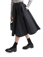 Re-Nylon Pleated Skirt