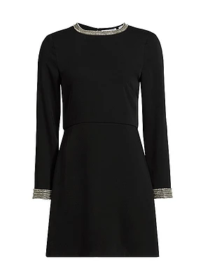 Tala Embellished-Trim Minidress