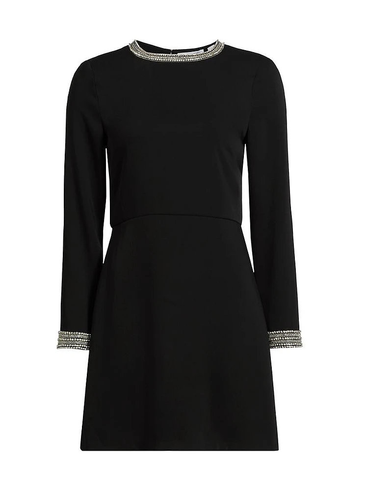 Tala Embellished-Trim Minidress