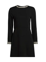 Tala Embellished-Trim Minidress