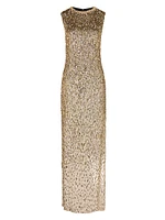 Tabitha Sequined Column Gown