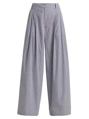 New Didi Cotton Wide-Leg Pants