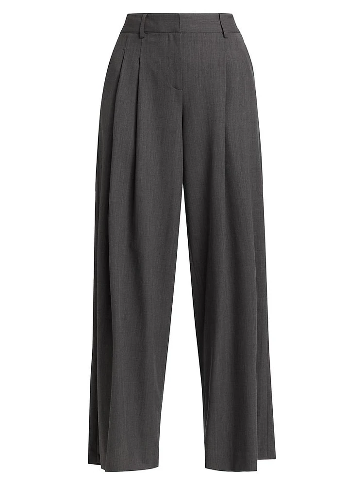 New Didi Wide-Leg Wool Trousers
