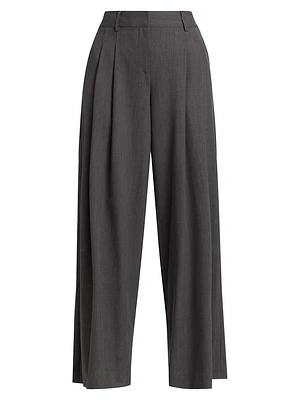 New Didi Wide-Leg Wool Trousers