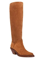 Camero 50MM Suede Knee-High Boots