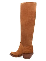Camero 50MM Suede Knee-High Boots