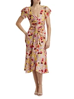 Walker Floral Midi-Dress