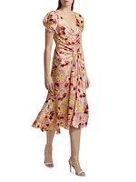 Walker Floral Midi-Dress