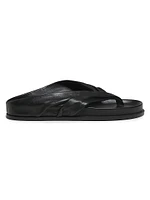 Shaw Leather Slide Sandals