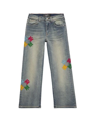 Little Boy's & Quad Scribble Jeans