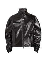 Vinyl Tracksuit Jacket