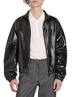 Vinyl Tracksuit Jacket