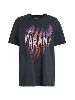Zoeline Crewneck Logo T-Shirt