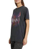 Zoeline Crewneck Logo T-Shirt