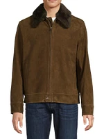 Suede Short Jacket