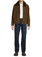 Suede Short Jacket