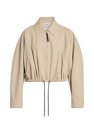 Balloon-Sleeve Jacket