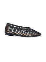 Alba Crocheted Ballet Flats