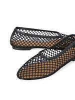 Alba Crocheted Ballet Flats
