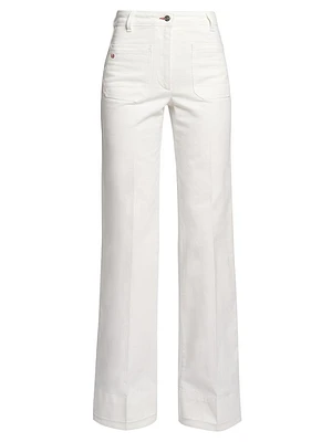 Alina High-Rise Flared Jeans