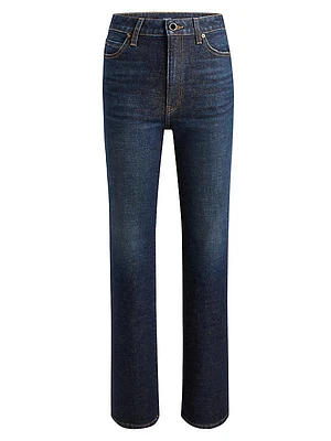 Danielle High-Rise Straight-Leg Jeans